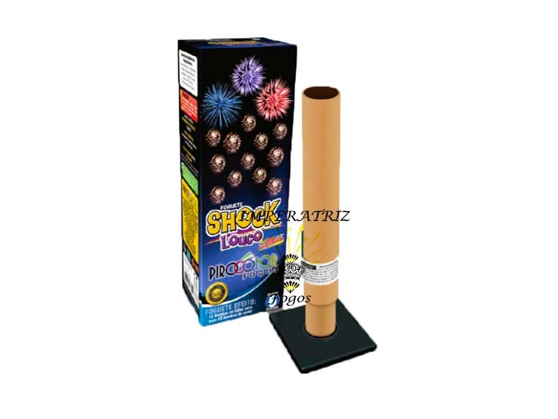 Foguete Shock Louco Pirocolor