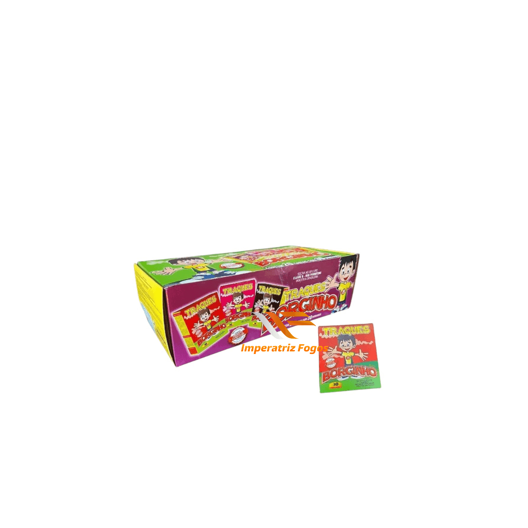 Traque Bombinha Palito Pct 20 Cx X 30 Unidades