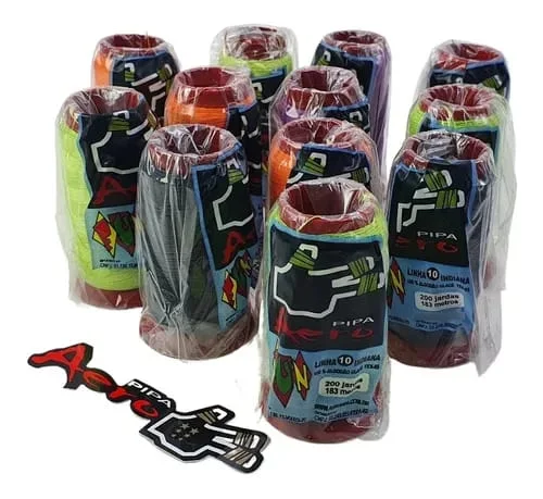 Linha Aero Fun Colorido 200 Jardas
