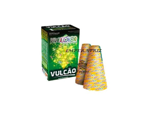 VULCÃO CRACKER E CORES PIROCOLOR
